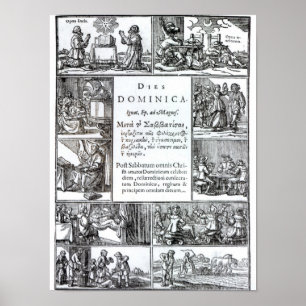 Der Tag des Herrn, 1639 Poster