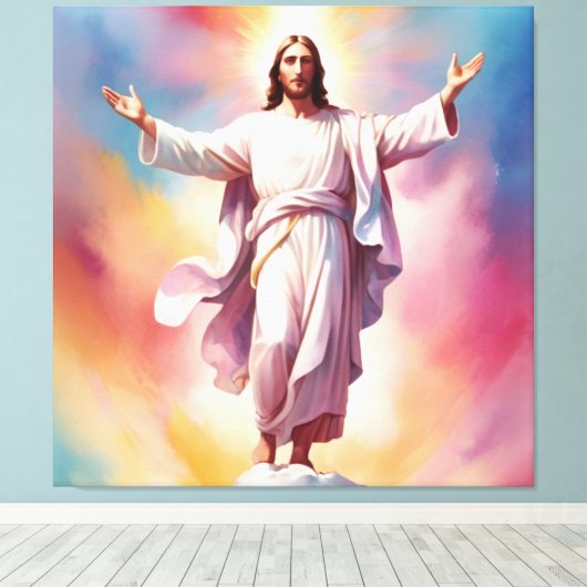 Der Tag des Herrn Jesus Leinwanddruck (Insitu (Holzboden))