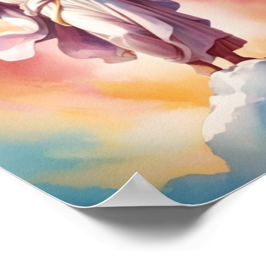 Der Tag des Herrn Jesus Poster (Ecke)