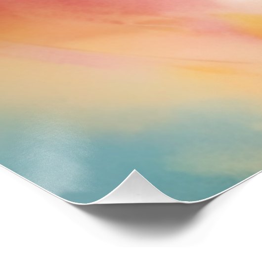 Der Tag des Herrn Jesus Poster (Ecke)