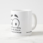 Der Tag des Jüngsten Gerichts kommt Jumbo-Tasse (Vorderseite Rechts)