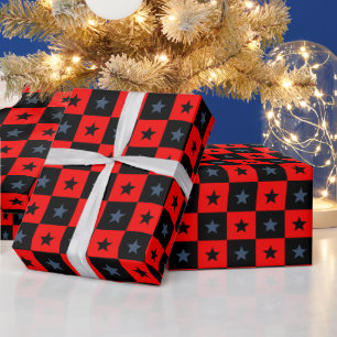 Der Tag des kühlen whimsical geometric radiant Vat Geschenkpapier