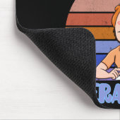 Der Tag des lustigen Vaters personalisierte Mauspa Mousepad (Ecke)