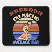 Der Tag des lustigen Vaters personalisierte Mauspa Mousepad (Vorne)