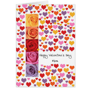 Der Tag des Mama farbigen Valentines