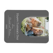 Der Tag des modernen Fotos | Grau Magnet (Horizontal)