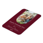 Der Tag des modernen Fotos | Rot Magnet (Linke Seite)