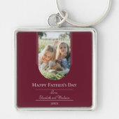 Der Tag des modernen Fotos | Rot Schlüsselanhänger (Vorne)