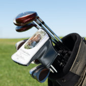 Der Tag des modernen Fotos | weiß Golf Headcover (In Situ)