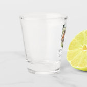 Der Tag des modernen Fotos | weiß Schnapsglas (Links)