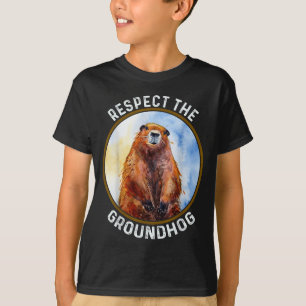 Der Tag des Murmeltieres Respektiere das Murmeltie T-Shirt