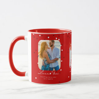 Der Tag des Roten Valentins ist individuell anpass Tasse