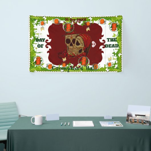 Der Tag des Toten Party Banner (Messeveranstaltung)