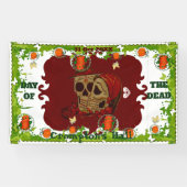 Der Tag des Toten Party Banner (Horizontal)