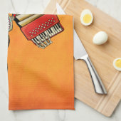 Der Tag des toten Skelett-EL-Mariachis Handtuch (Viertel Falte)