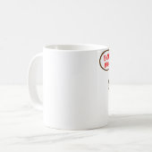 Der Tag des Valentines "ist meiner" Kaffeetasse (Vorderseite Links)