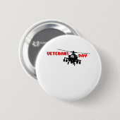 Der Tag des Veterans Button (Vorne & Hinten)