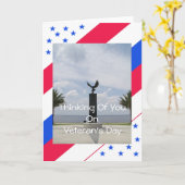 Der Tag des Veterans Karte (Gelbe Blume)