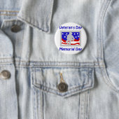 Der Tag des Veterans/Volkstrauertag Button (Beispiel)