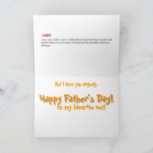 Der Tag eines gesunden Vaters Karte (Innenseite)