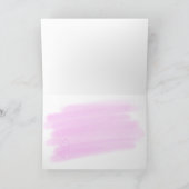 Der Tag PferdeSilhouettevalentines Feiertagskarte (Innenseite)