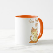 Der Tag unserer ersten Mutter Tasse (VorderseiteRechts)