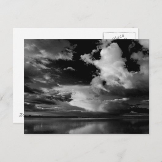 Der Tag verlasse Postkarte (Vorne/Hinten)