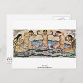 Der Tag von Hodler Ferdinand Postkarte (Vorne/Hinten)