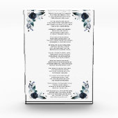 Der Tag wird mit langjährigem Zitat gemacht Fotoblock (Vorderseite)