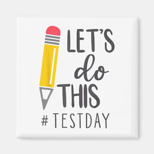 Der Tageslehrer Lasse, diesen Staat des Testtages Magnet (Vorne)