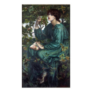 Der Tagestraum durch Dante Gabriel Rossetti Fotodruck
