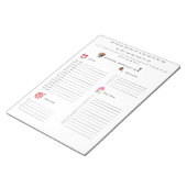 Der tägliche Planer Notizblock (angewinkelt)