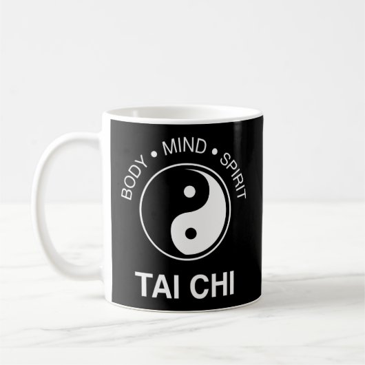 Der Tai Chi - Geist des Körpers Kaffeetasse (Links)