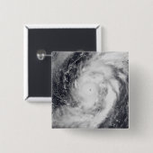 Der Taifun Damrey im Western des Pazifischen Ozean Button (Vorne & Hinten)