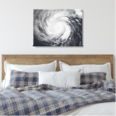 Der Taifun Faxai im Western des Pazifischen Ozeans Leinwanddruck (Insitu (Schlafzimmer))