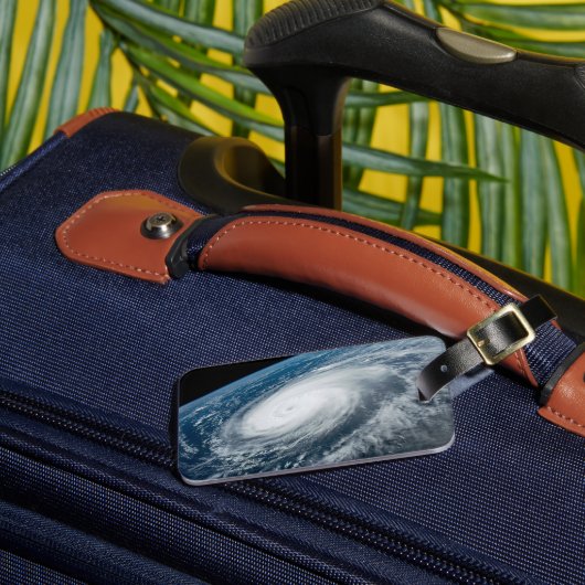 Der Taifun Hinnamnor. Gepäckanhänger (Vorderseite Insitu 3)