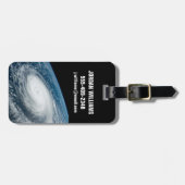 Der Taifun Hinnamnor. Gepäckanhänger (Vorderseite horizontal)