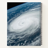 Der Taifun Hinnamnor. Notizblock (Rückseite)