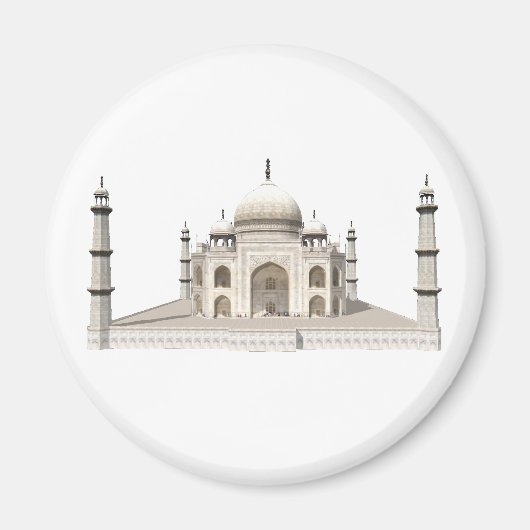 Der Taj Mahal: 3D-Modell: Magnet (Vorne)