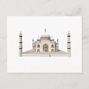Der Taj Mahal: 3D-Modell: Postkarte