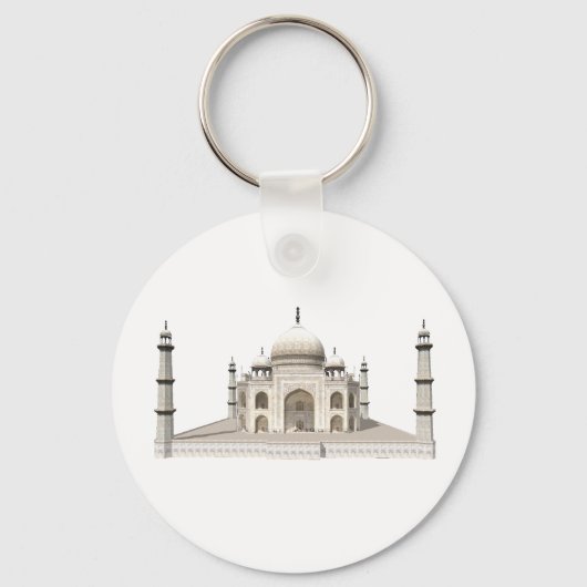 Der Taj Mahal: 3D-Modell: Schlüsselanhänger (Vorderseite)