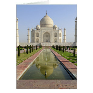 Der Taj Mahal, Agra, Uttar Pradesh, Indien,