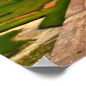 Der Taj Mahal, die schönsten Häuser der Welt Poster (Ecke)