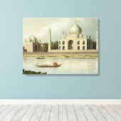 Der Taj Mahal, Grab des Kaisers Shah Jehan und Leinwanddruck (Insitu (Holzboden))