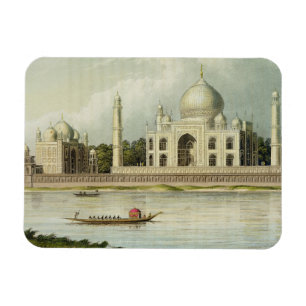 Der Taj Mahal, Grab des Kaisers Shah Jehan und Magnet