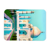 Der Taj Mahal unter einem Morgenhimmel Magnet (Horizontal)