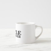 Der taktische Reset | Circle Back Never Espresso Espressotasse (Rechts)