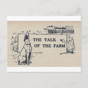 Der Talk of the Farm Postkarte