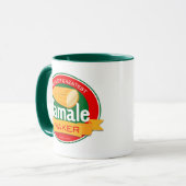 Der Tamale-Hersteller-Kaffee-Tasse der Welt Tasse (Vorderseite Links)