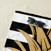 Der Tan wird verschwinden, aber die Erinnerungen w Strandtuch (Beispiel)